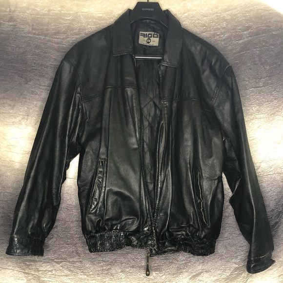 Other - 🏍Men’s Black Leather Coat